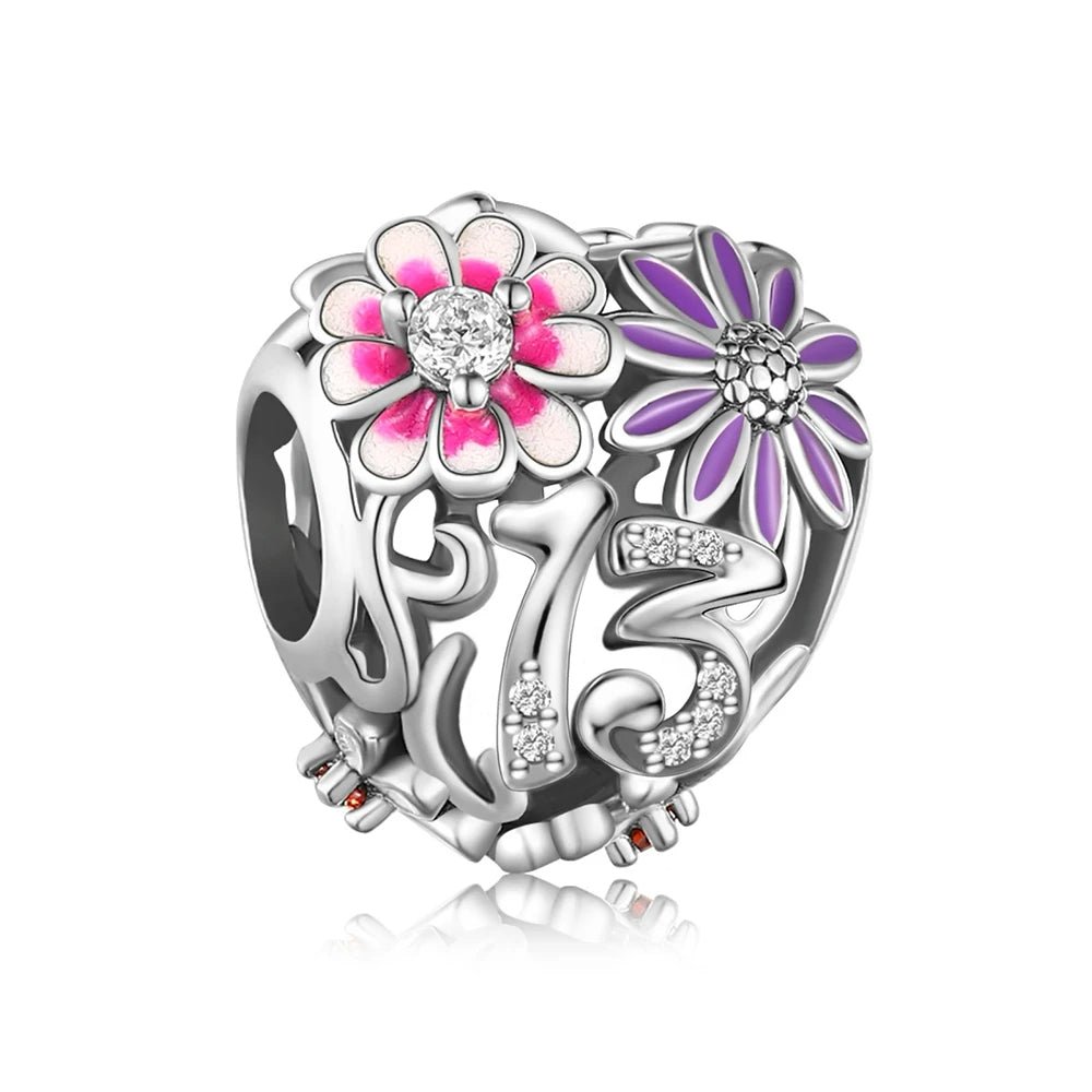 13th Birthday Bloom Charm