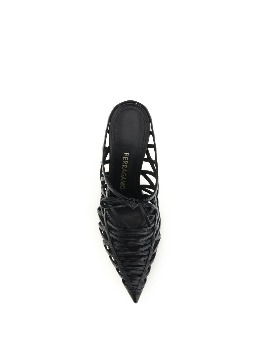 Ferragamo Women S Sculpted Heel Mules