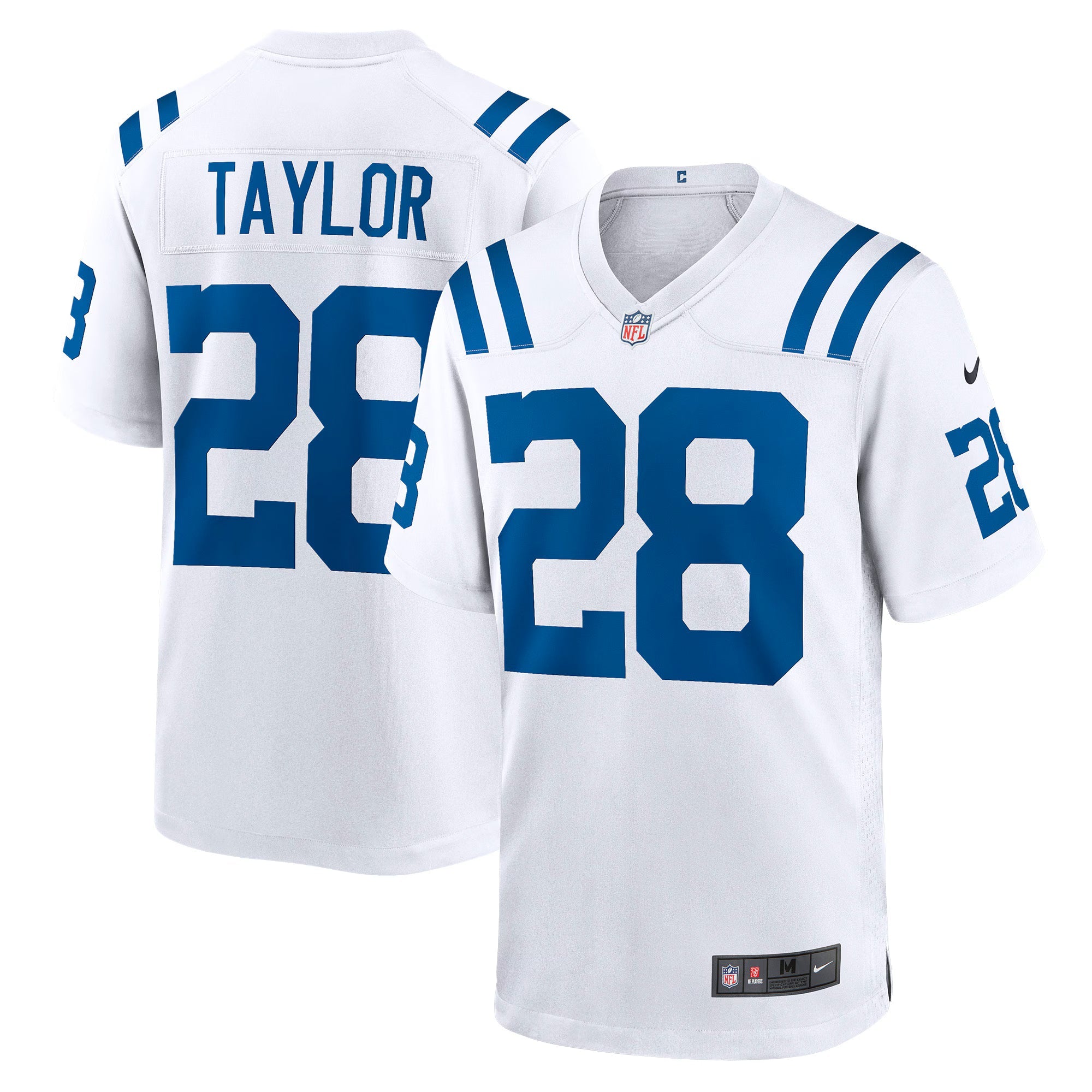 Indianapolis Colts Jonathan Taylor White Player Game Jersey