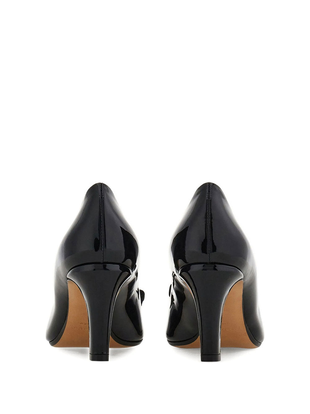 Ferragamo Women Carla 70 Naplak Vara Bow Pump