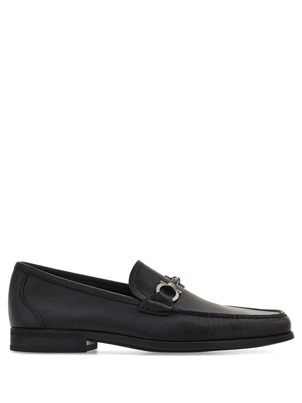 Ferragamo Men Supreme Gancini Ornament Loafers