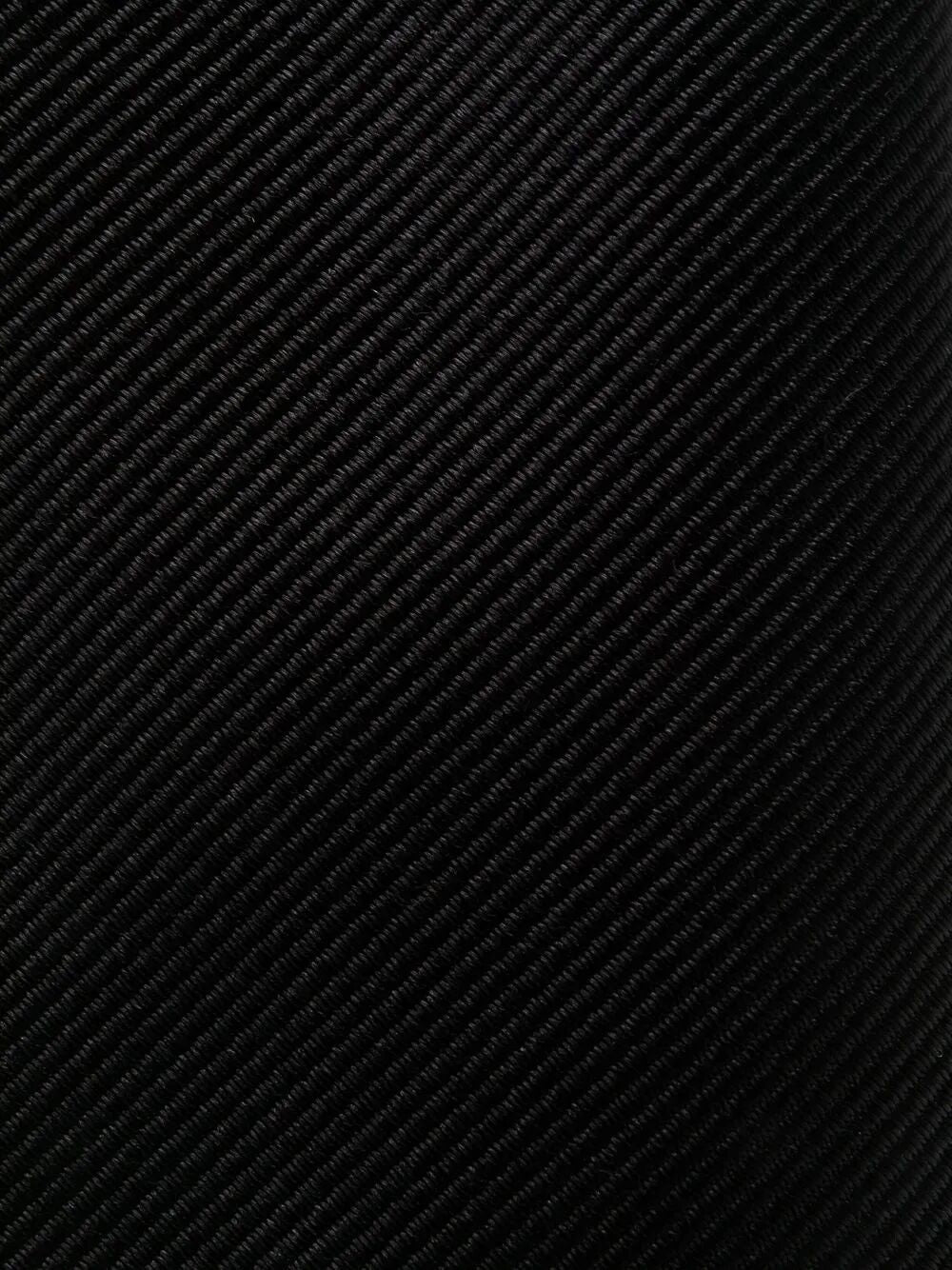Saint Laurent Men Signature Evening Skinny Tie In Silk Grosgrain