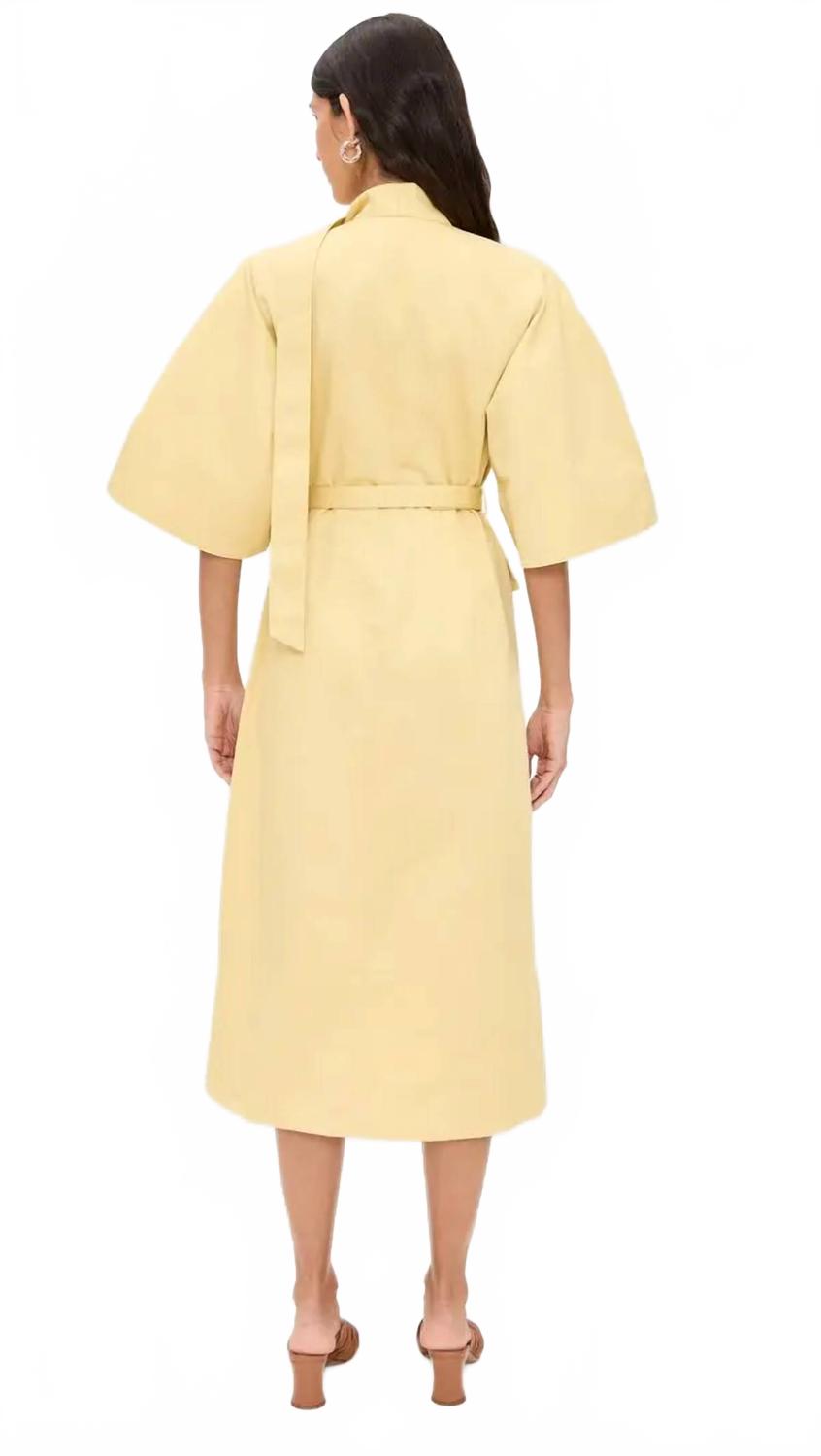 Ilardi Dress In Yellow
