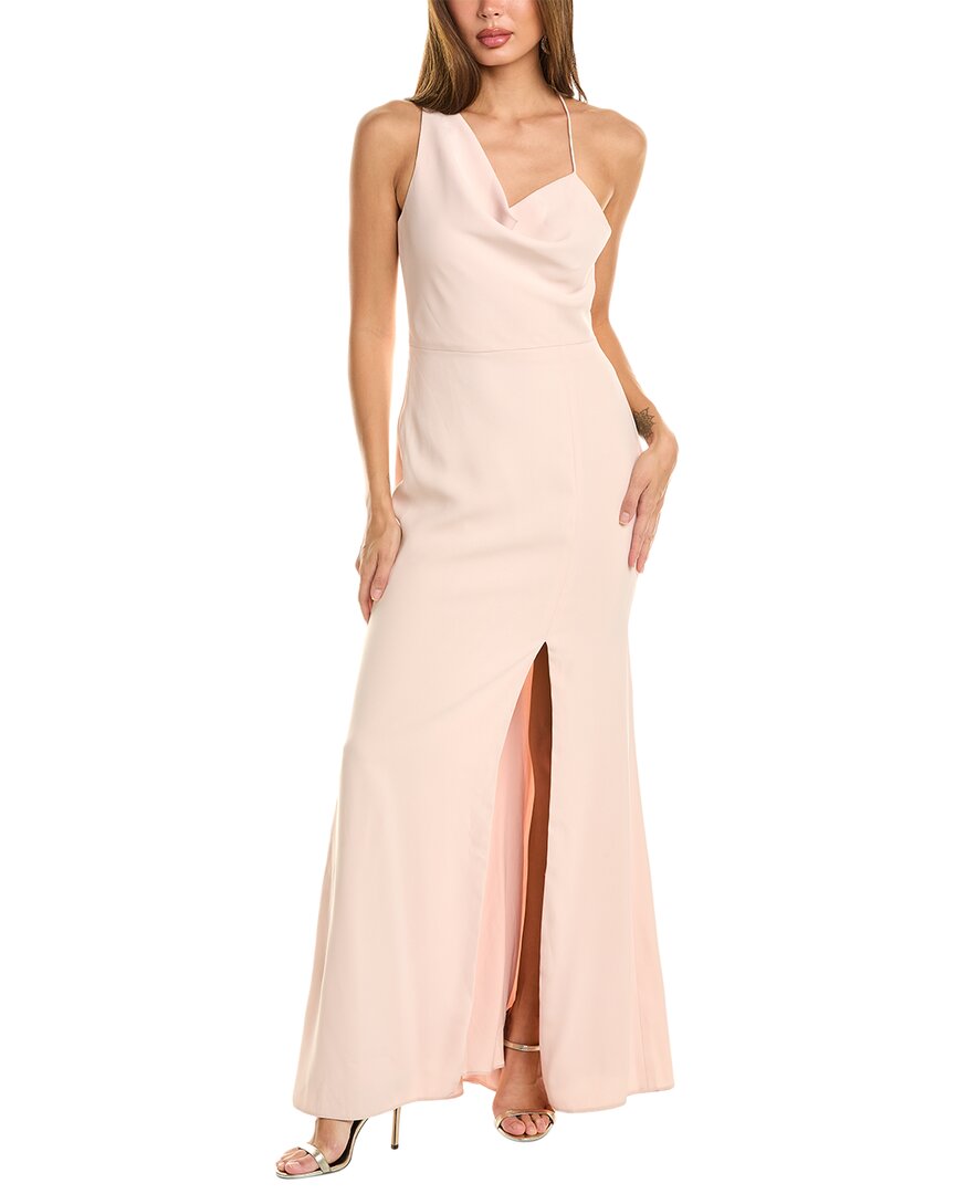 After Six One-Shoulder Maxi Dress