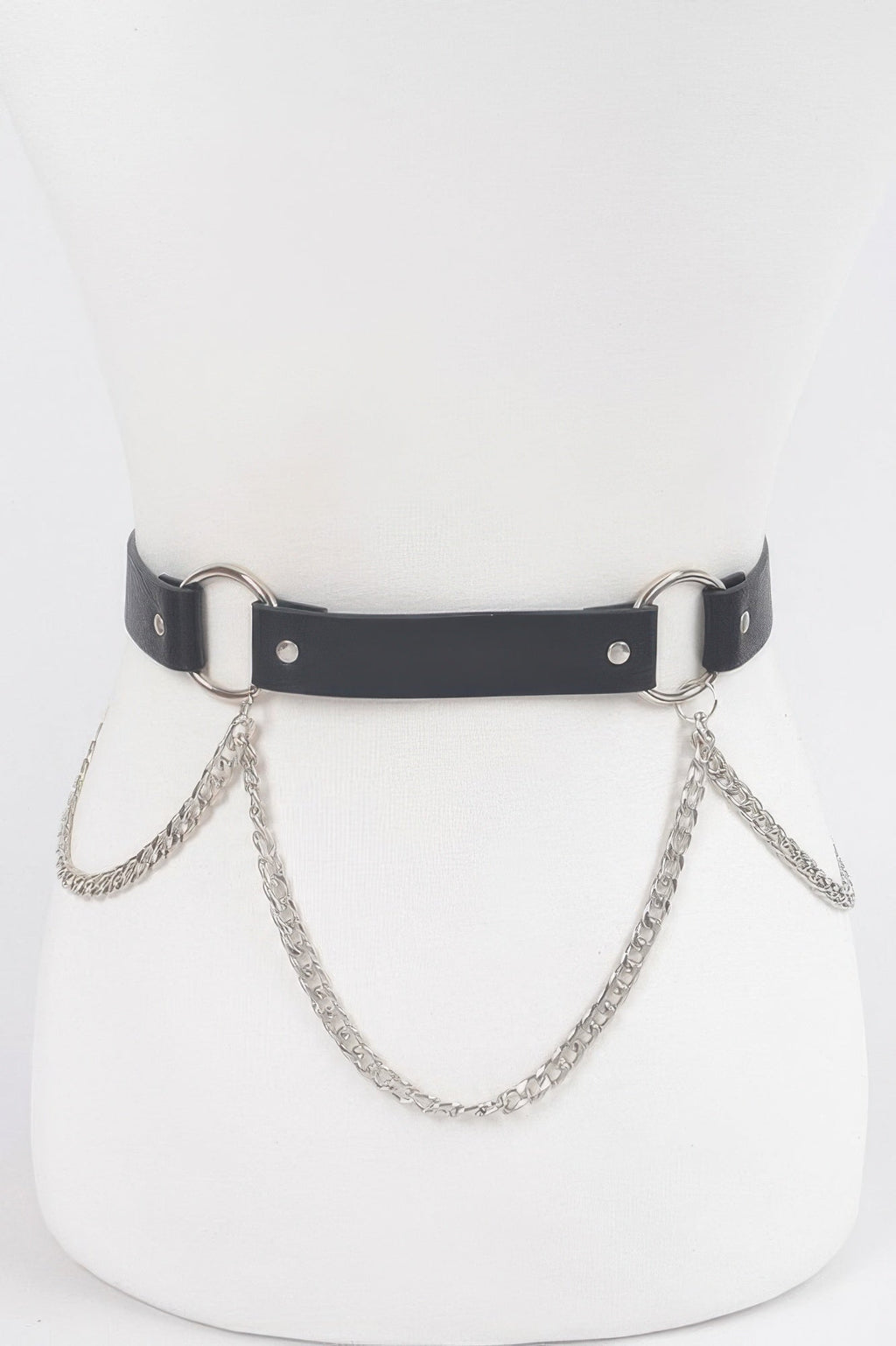 Modern Chain Belt with Back Accent for Elevated Style