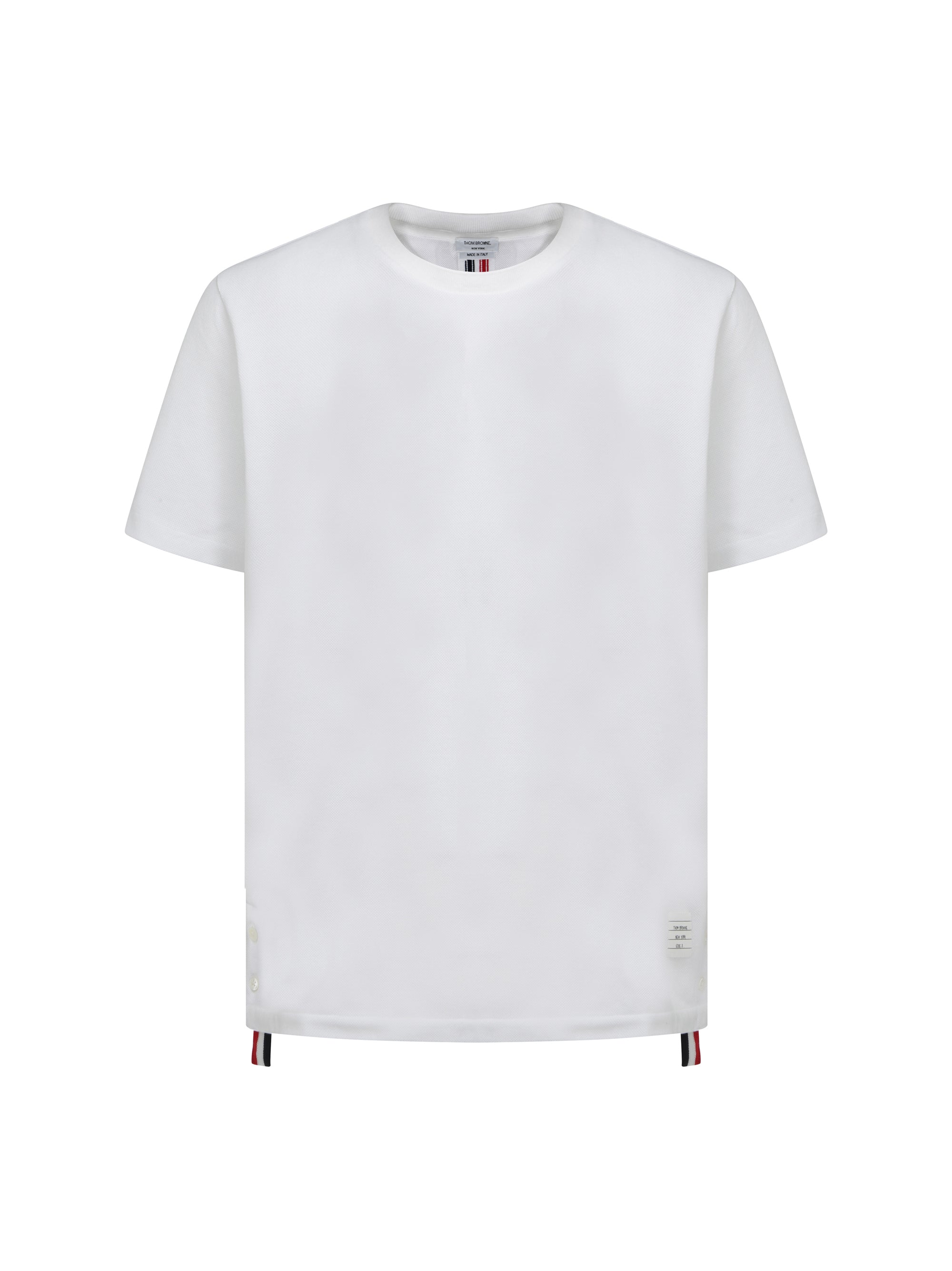 Thom Browne Men Short Sleeve Cotton T-Shirt