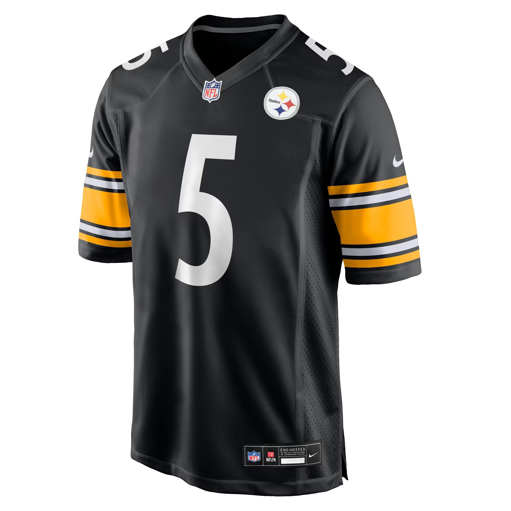Pittsburgh Steelers Jalen Ramsey Black Team Game Jersey