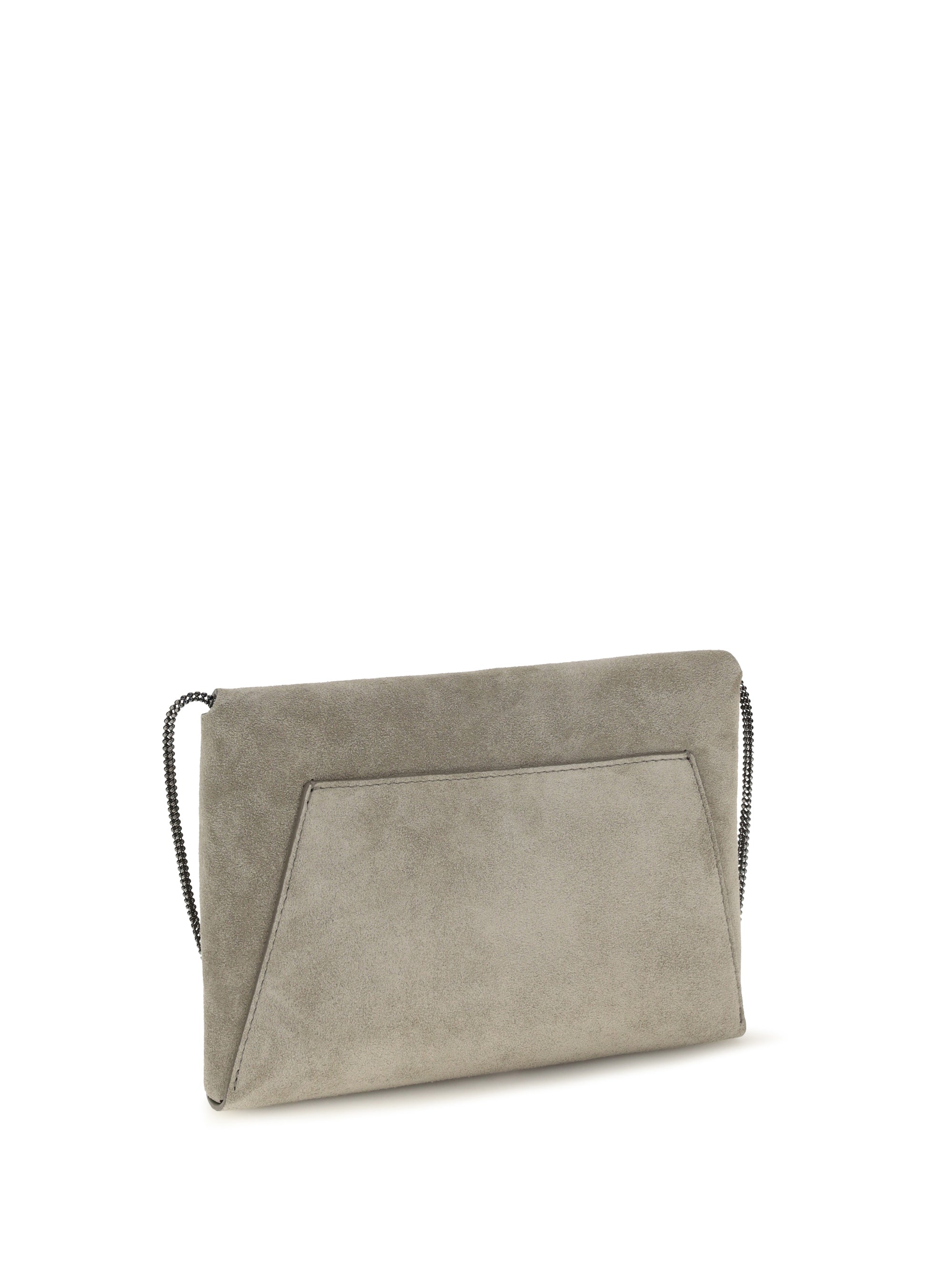 Brunello Cucinelli Women Bc Duo Suede Clutch Bag