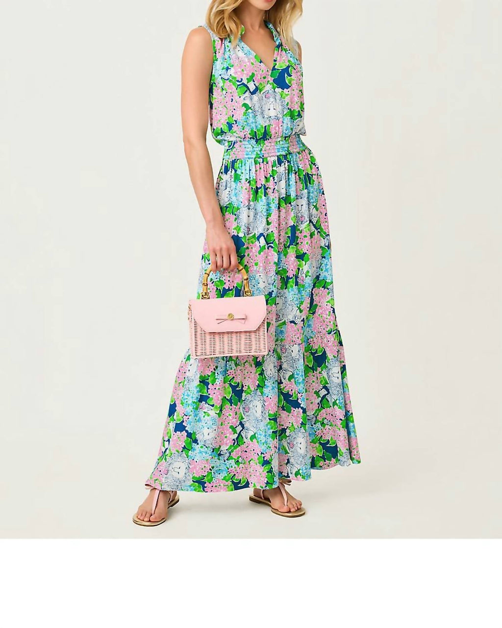 Amiria Maxi Dress In Lydia The Lion