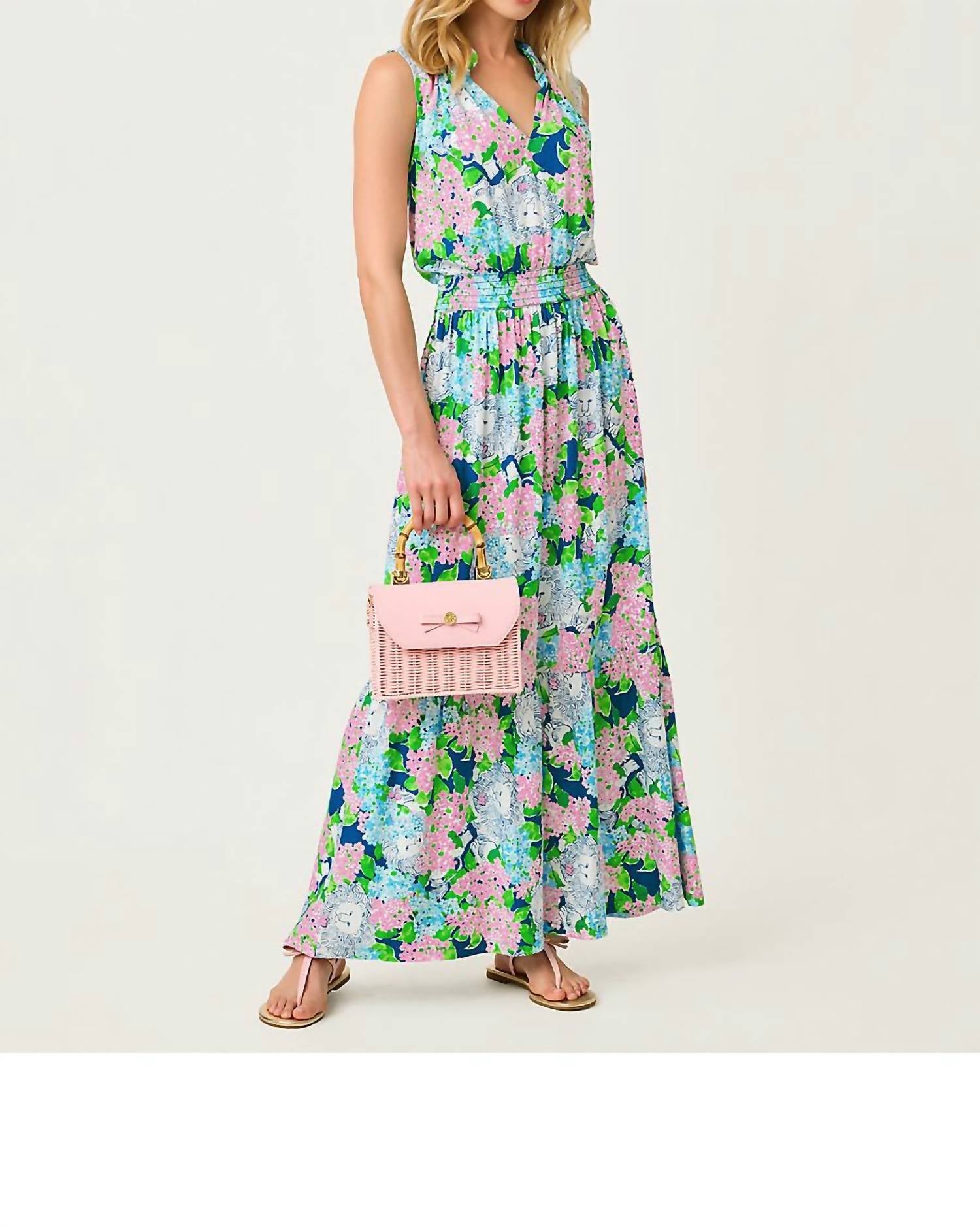 Amiria Maxi Dress In Lydia The Lion