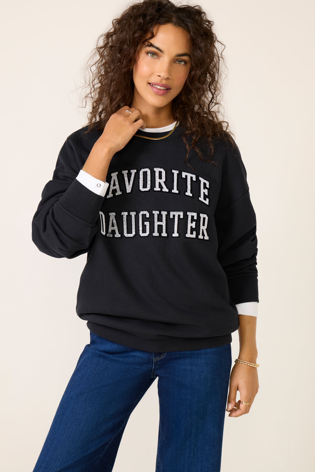 Women's The Collegiate Embroidery Sweatshirt