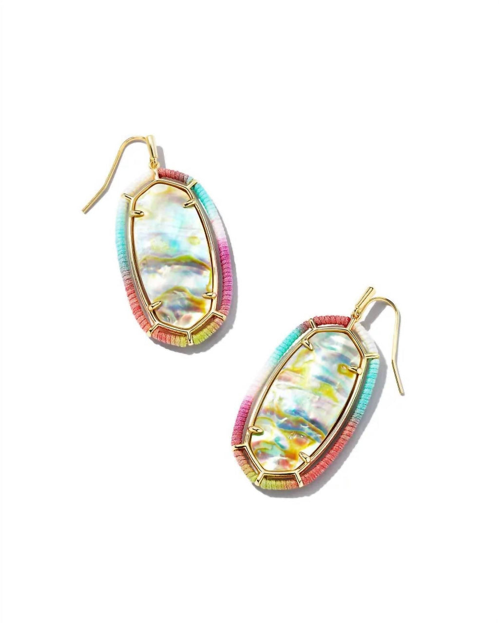 Women's Threaded Elle Earrings In Multi