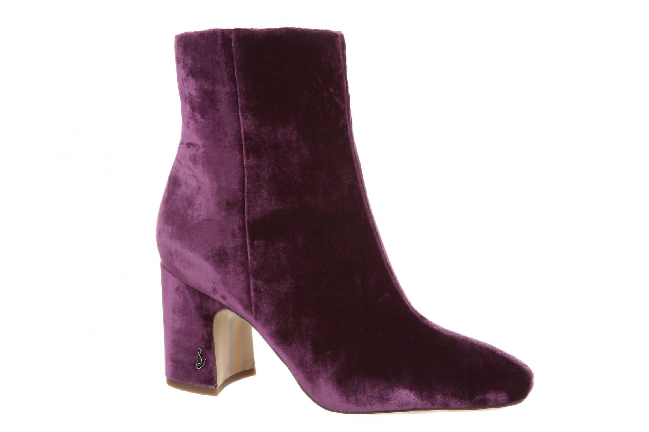 Women's Fawn Booties In Deep Orchid