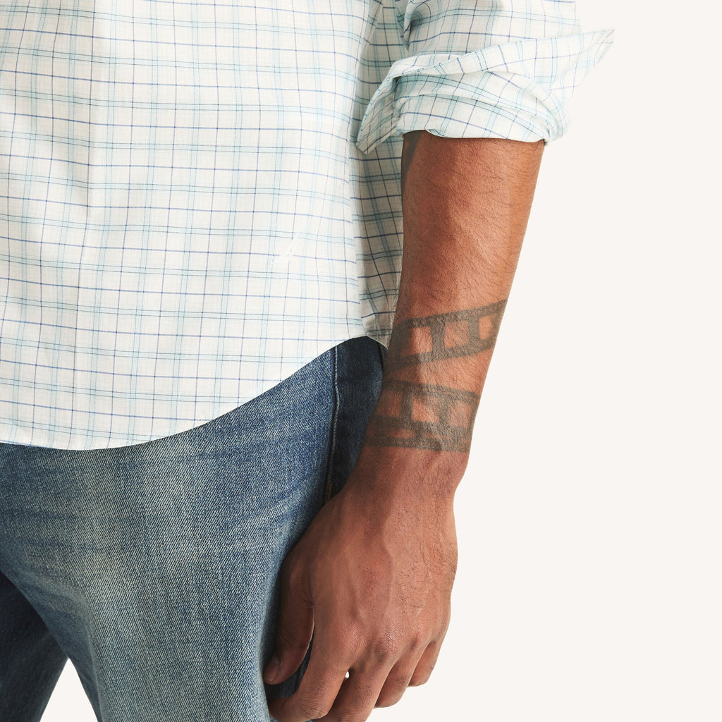 Nautica Mens Plaid Shirt