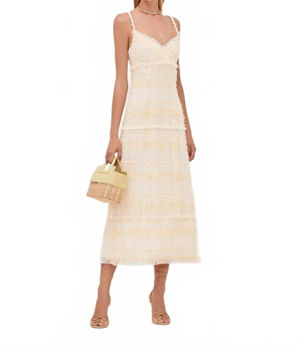 Vicci Dress In Ivory