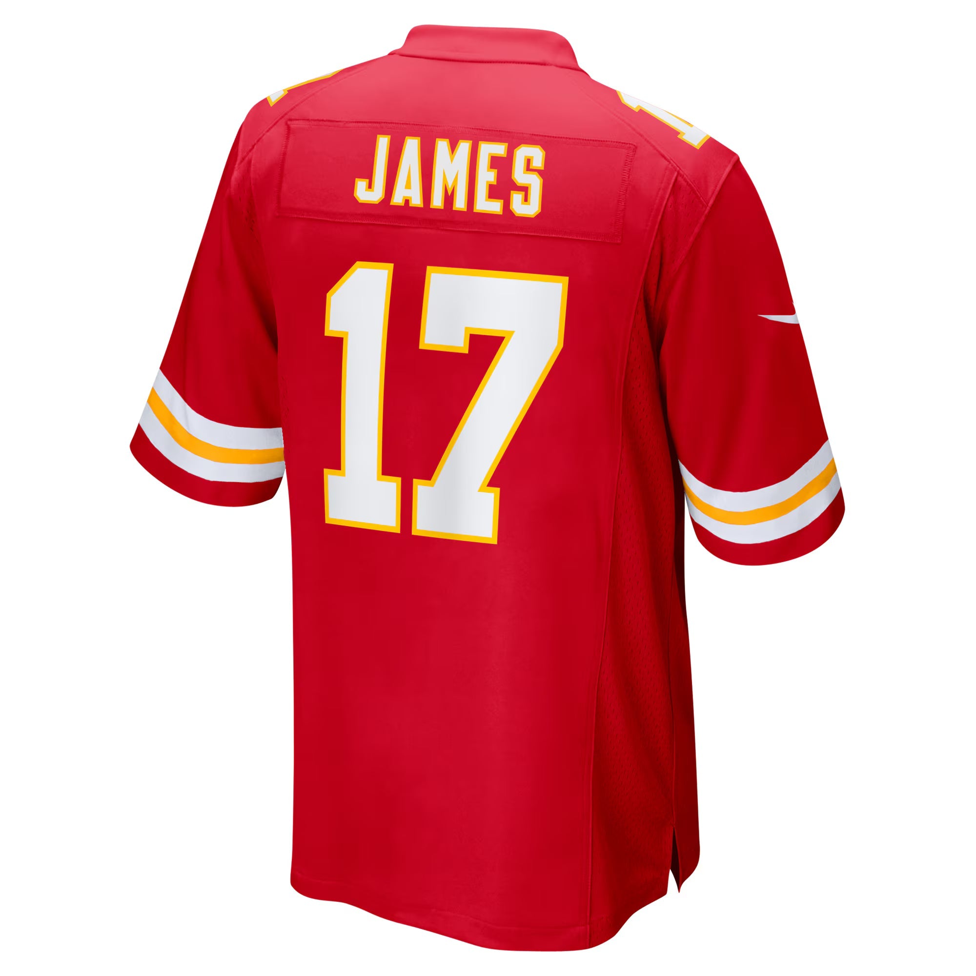 Kansas City Chiefs Richie James Red Game Jersey
