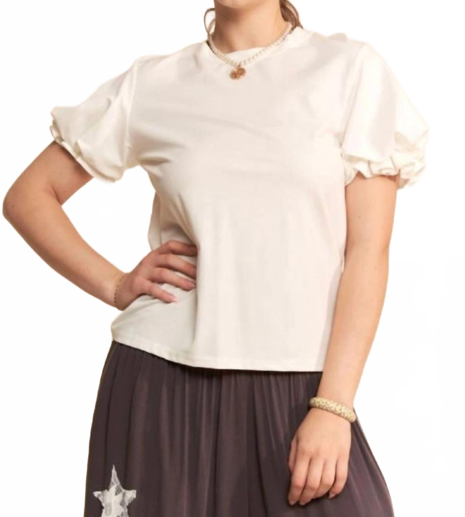 Love Somebody Top In White