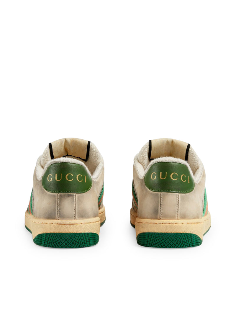 Gucci Women Screener Sneakers In Leather
