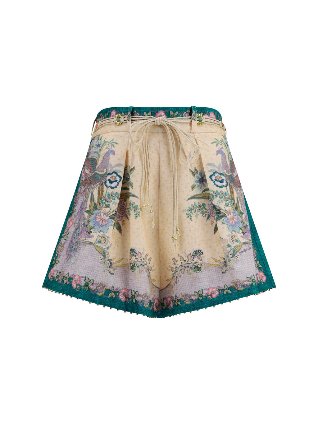 Zimmermann Women Indra Pleated Shorts