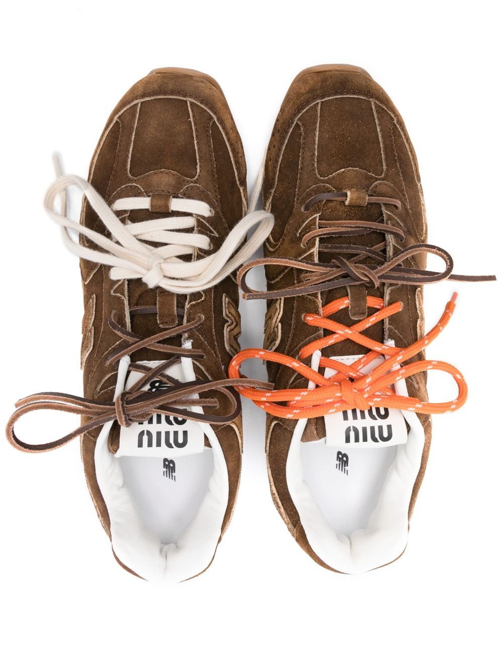 Miu Miu Women New Balance X Miu Miu 530 Sl Suede Sneakers