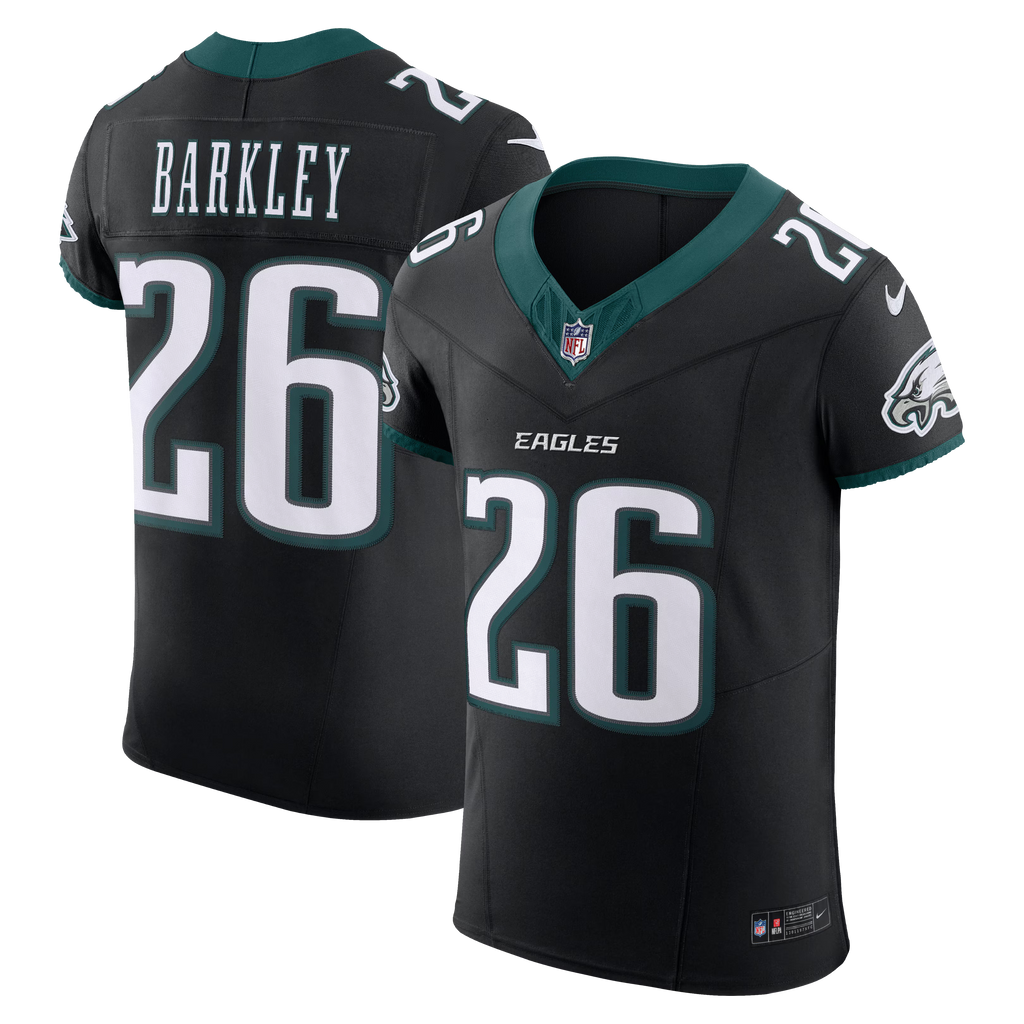 Philadelphia Eagles Saquon Barkley Black Alternate Vapor F.U.S.E. Elite Jersey