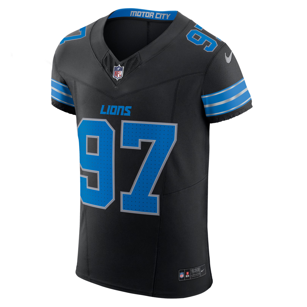 Detroit Lions Aidan Hutchinson Black Alternate Vapor F.U.S.E. Elite Jersey