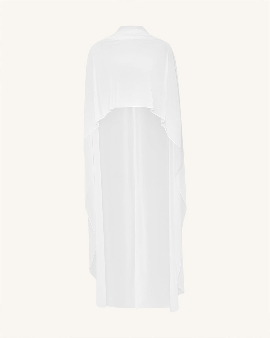 Tulle Cape Shawl - White