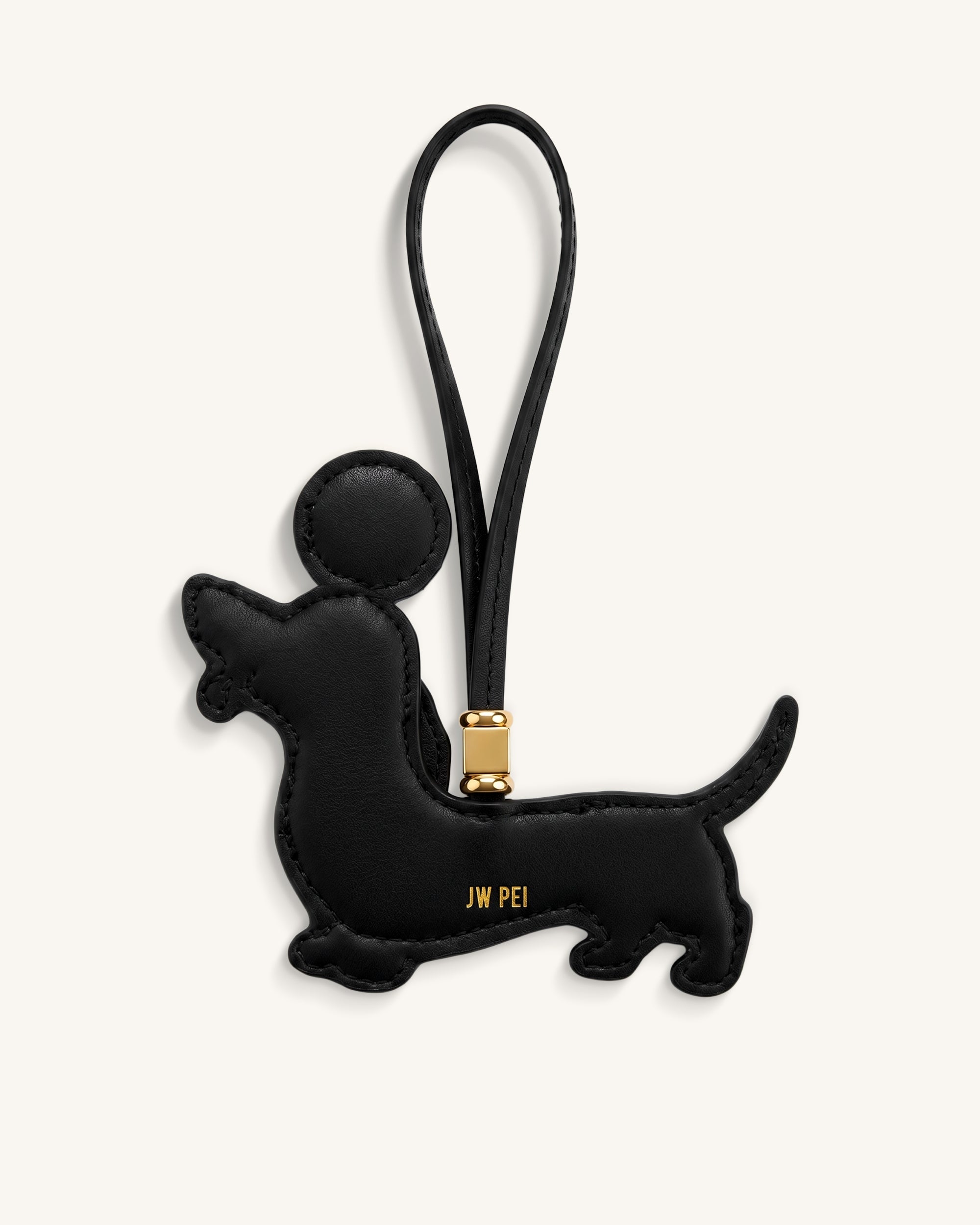 World Cup Dachshund Soccer Jersey Bag Charm - Red