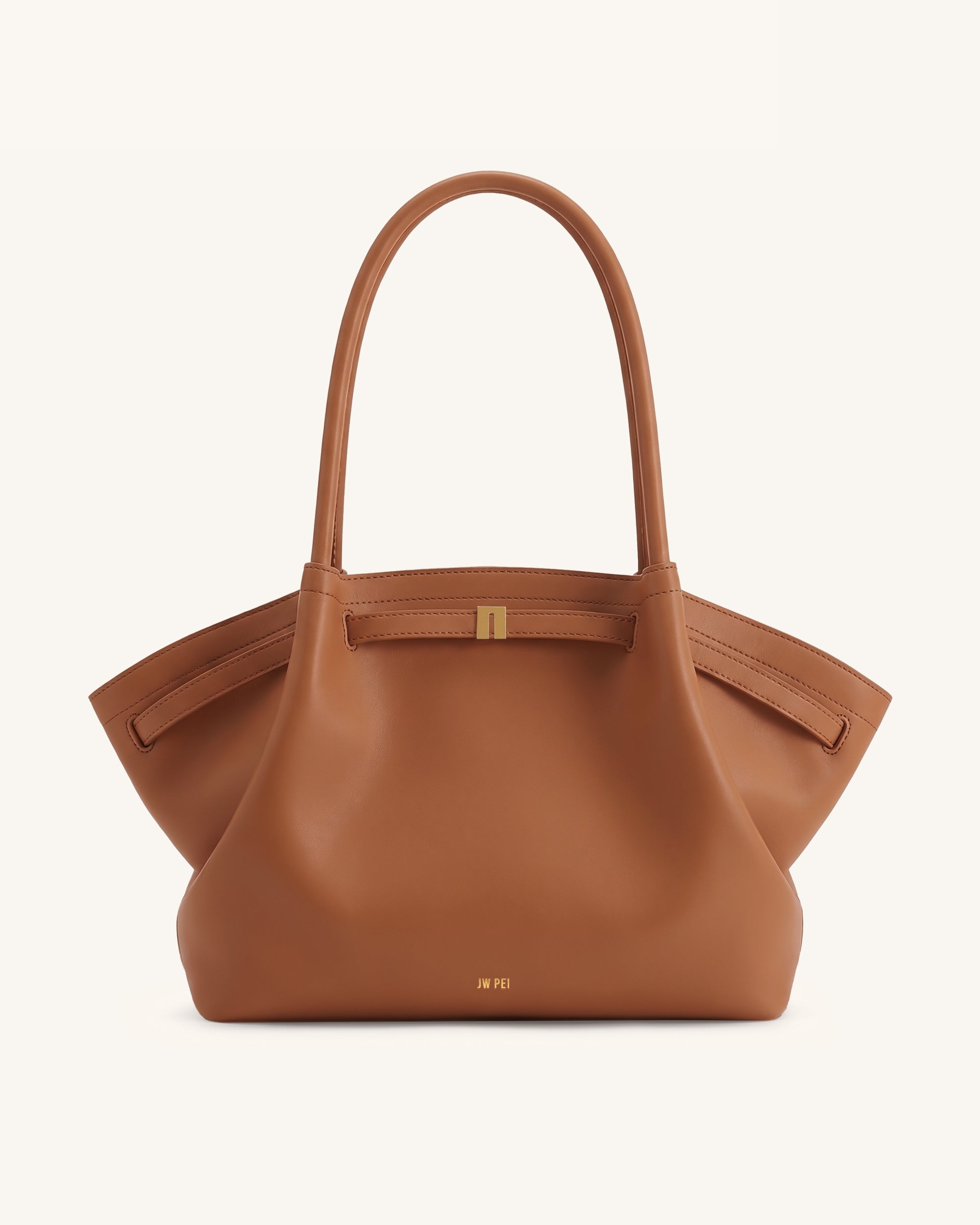 Hana Large Tote Bag - Brown