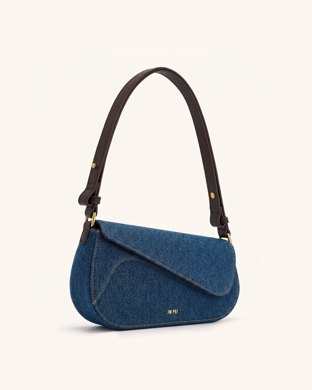 Addisyn Shoulder Bag - Blue Denim