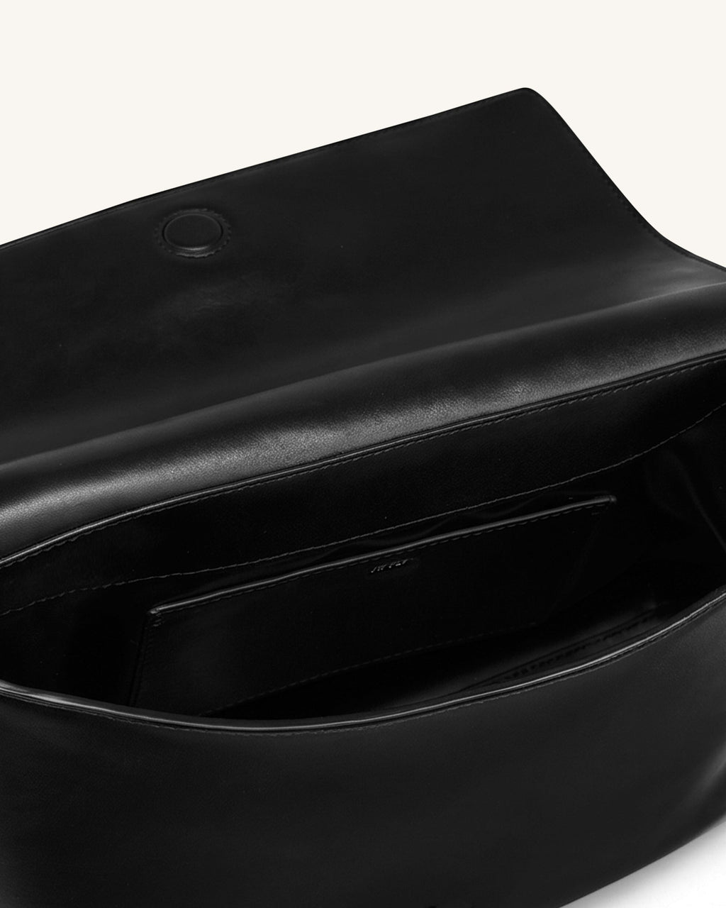 Isolde Flap Shoulder Bag - Black