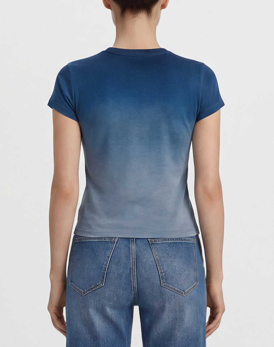 The Slacker Fade Out T-shirt - Deep Dive
