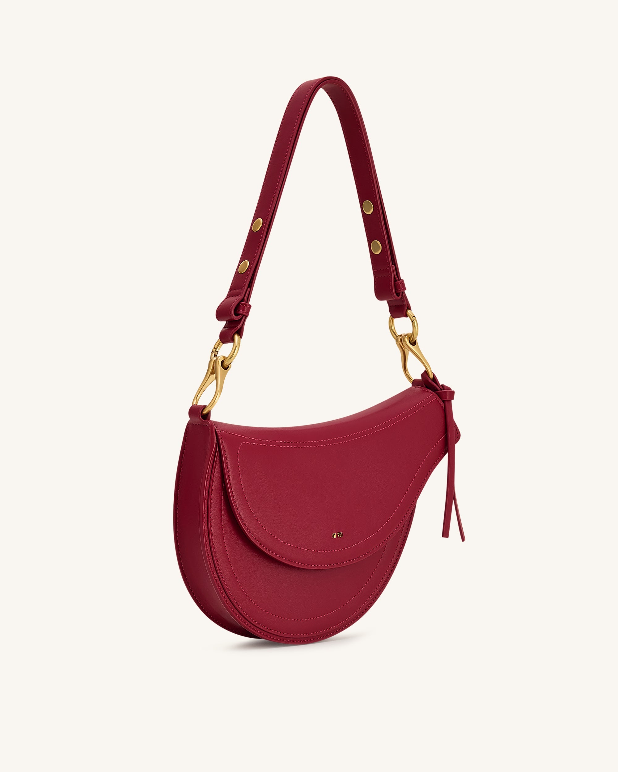 Ashlie Crossbody Bag - Burgundy