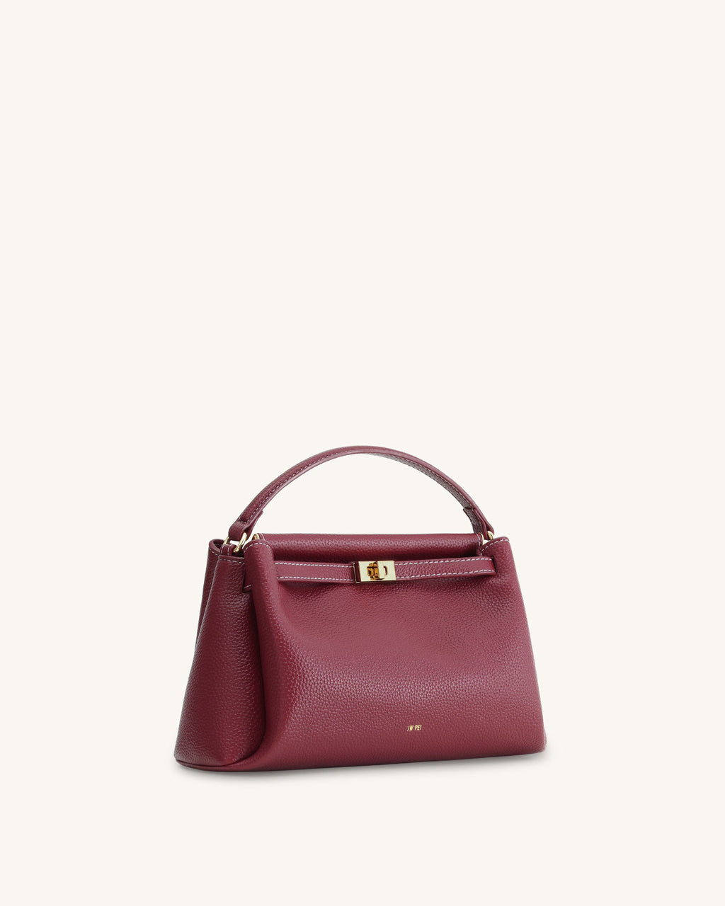 Carmen Top Handle Bag - Burgundy