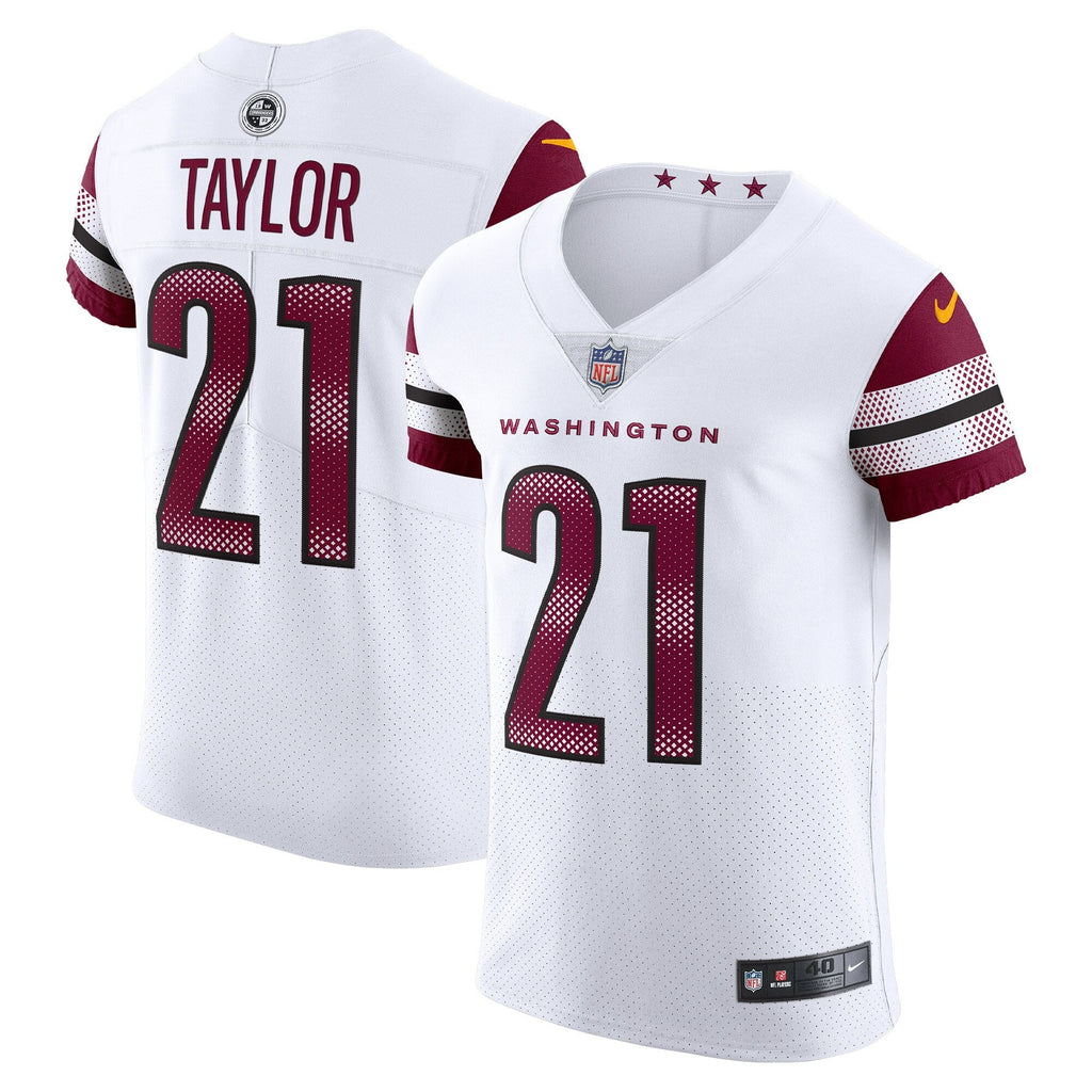 Washington Commanders Sean Taylor White Vapor Elite Retired Player Jersey