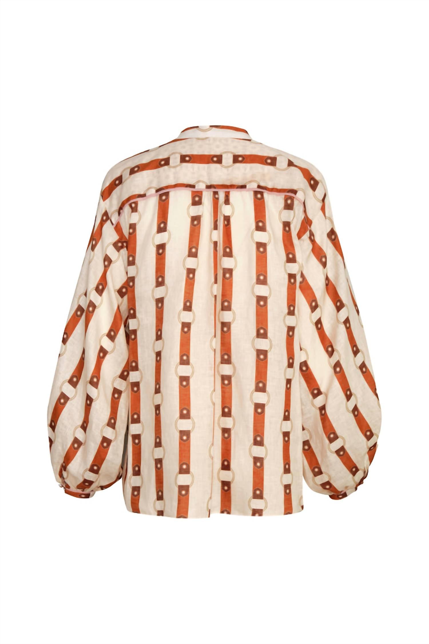 Don Simon Blouse Linen Shirt In Horse Reins Rie