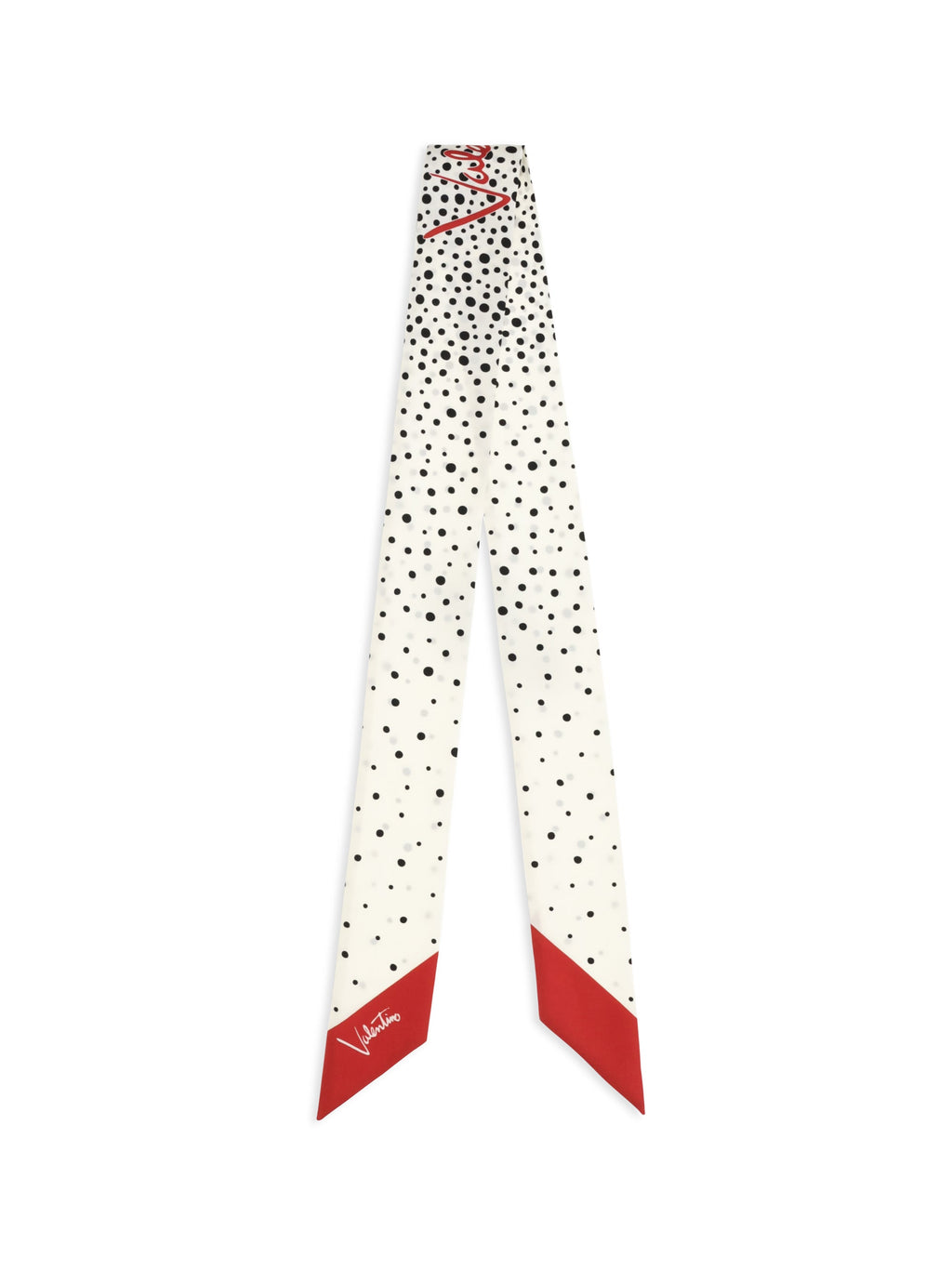Valentino Garavani Women Twill Little Stars Starry Scarf In Silk