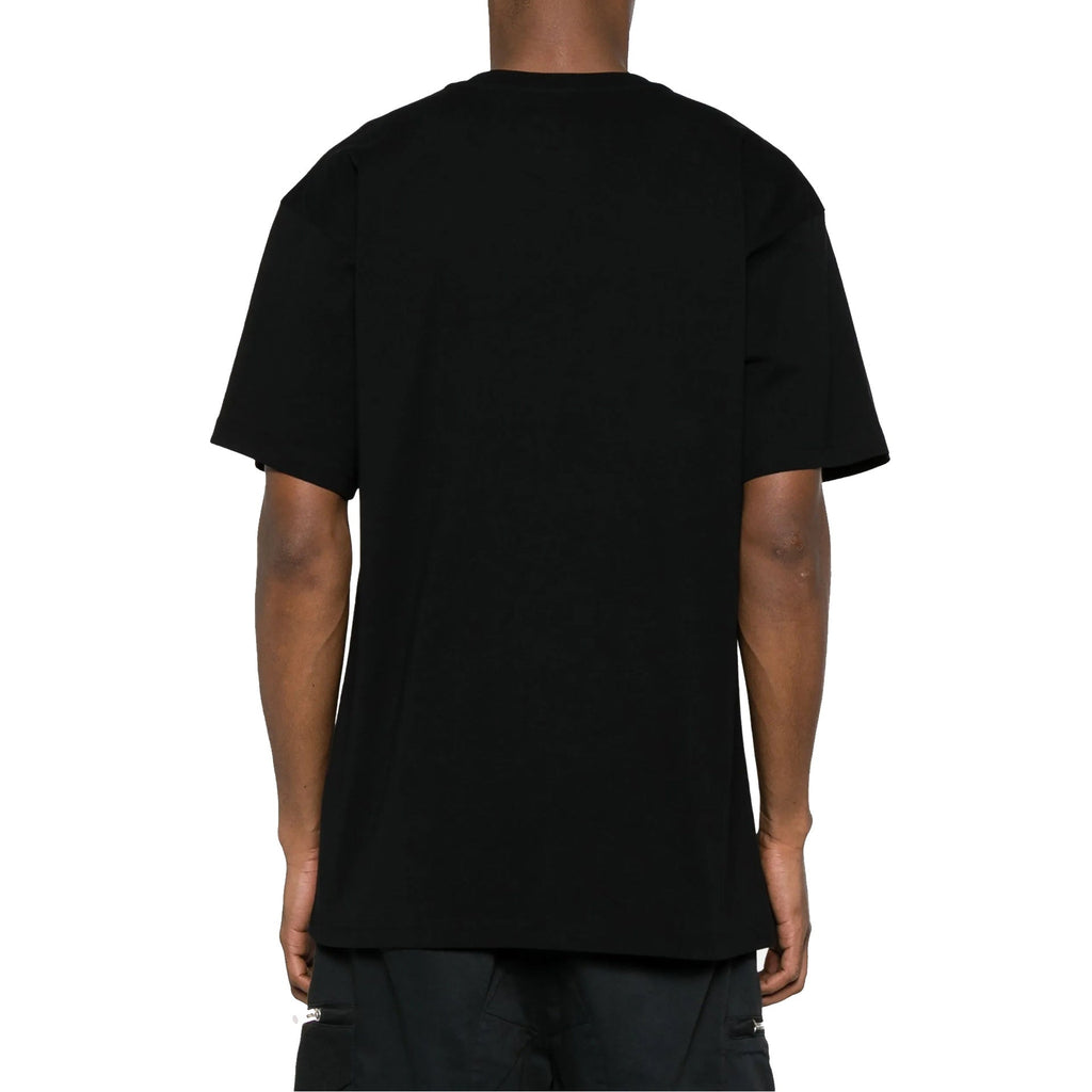 Moschino Logo-Embroidered Cotton T-Shirt Men