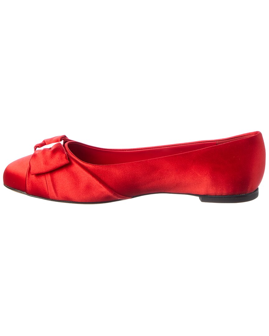 Ferragamo Varina Satin Flat