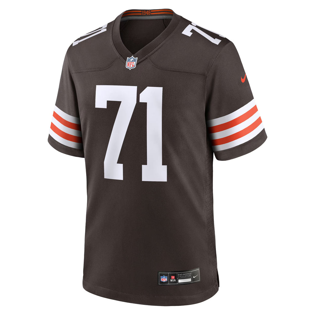 Cleveland Browns Cornelius Lucas Brown Team Game Jersey