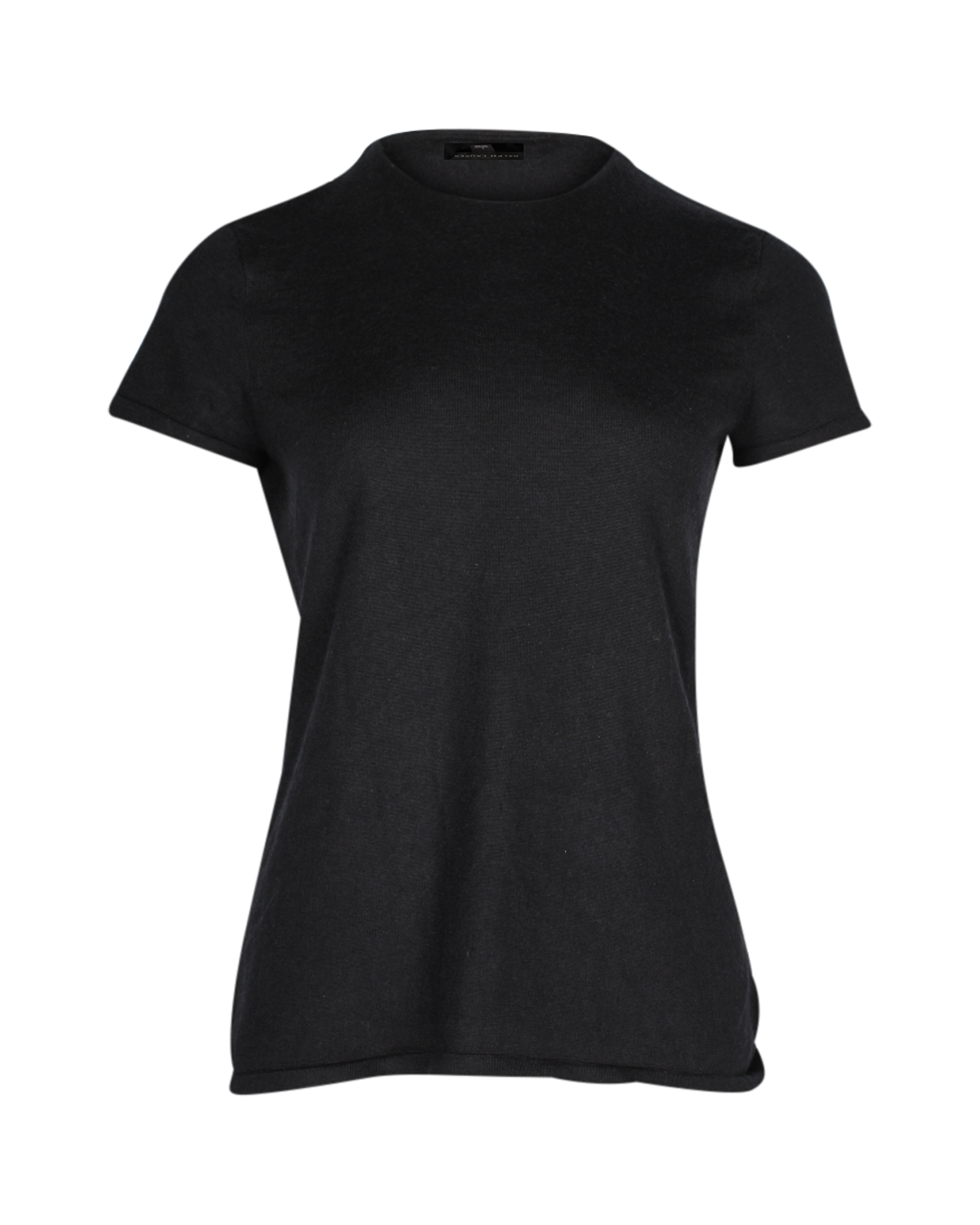 Ralph Lauren Basic Slim-Fit Short Sleeve T-shirt in Black Cashmere