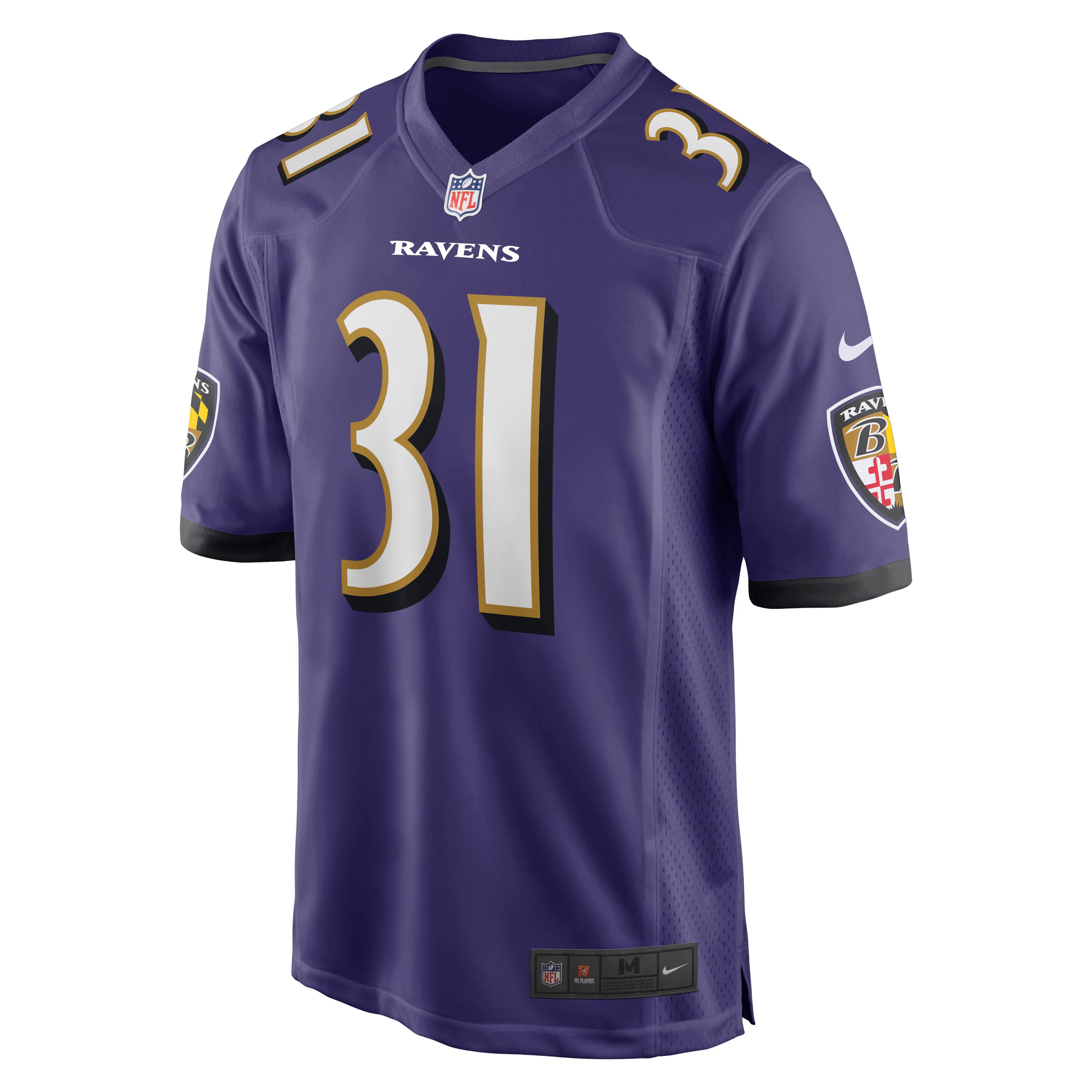Baltimore Ravens Jamal Lewis Purple Game Retired Player Jersey