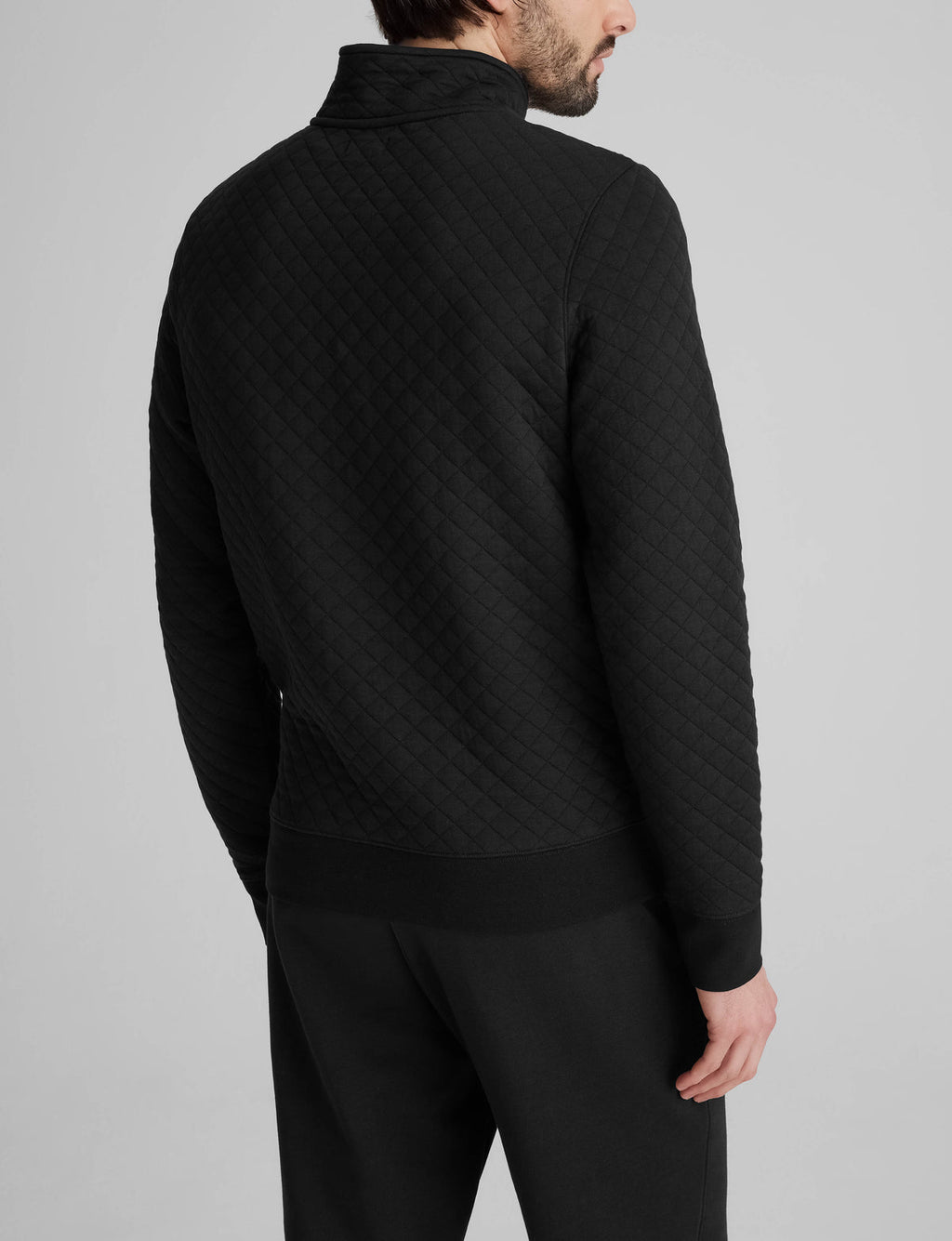 Men's Quilted Quarter Zip