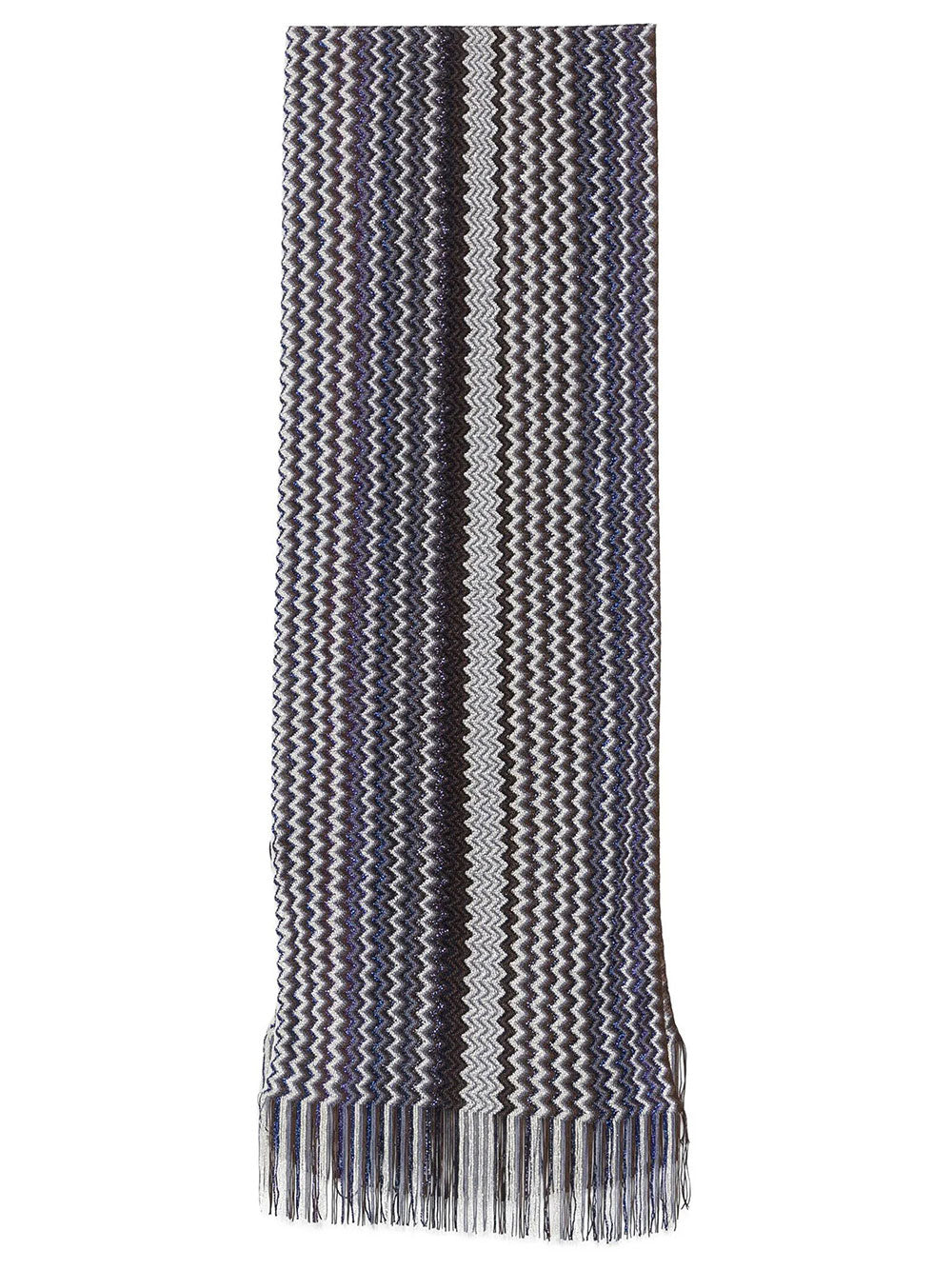 Missoni Women Zig-Zag Viscose Fringed Scarf