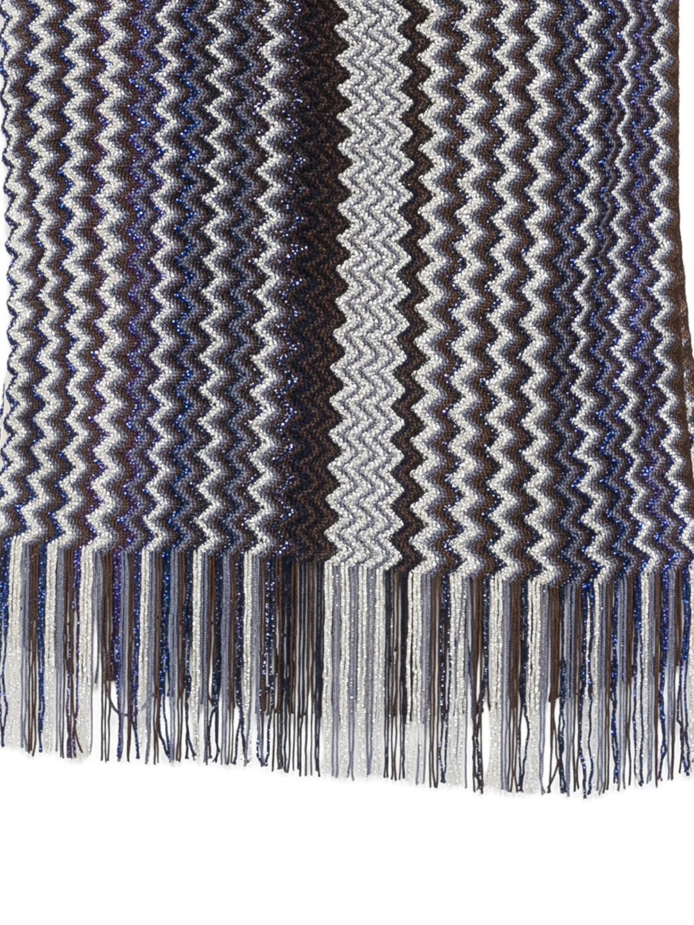 Missoni Women Zig-Zag Viscose Fringed Scarf