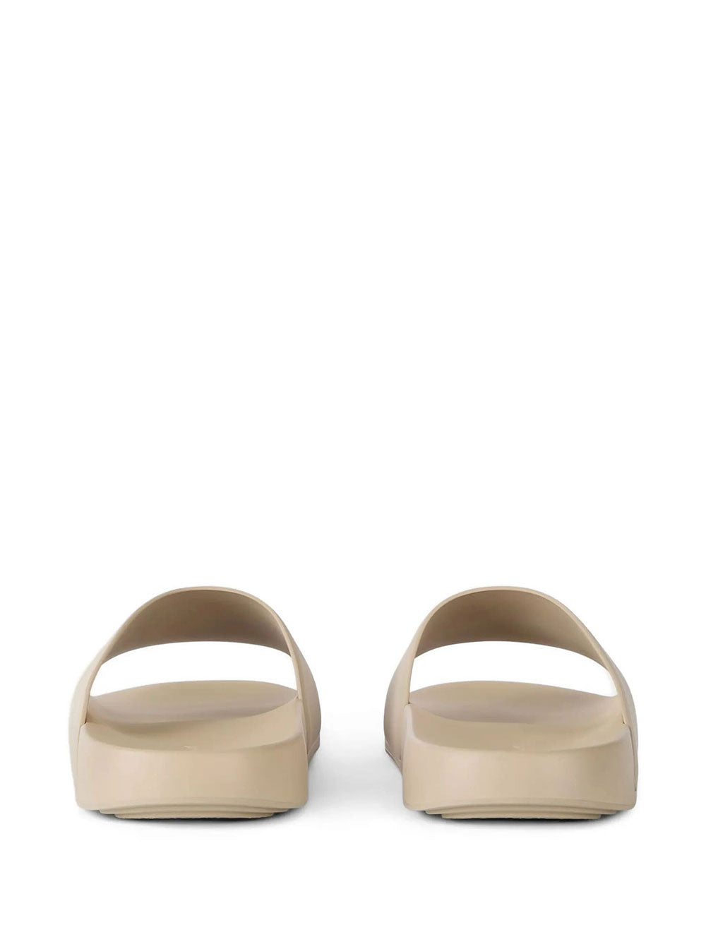 Givenchy Men Label Slide Mules In Rubber