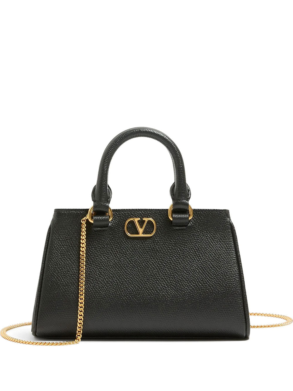 Valentino Garavani Women Vlogo Signature Mini Bag In Grainy Leather