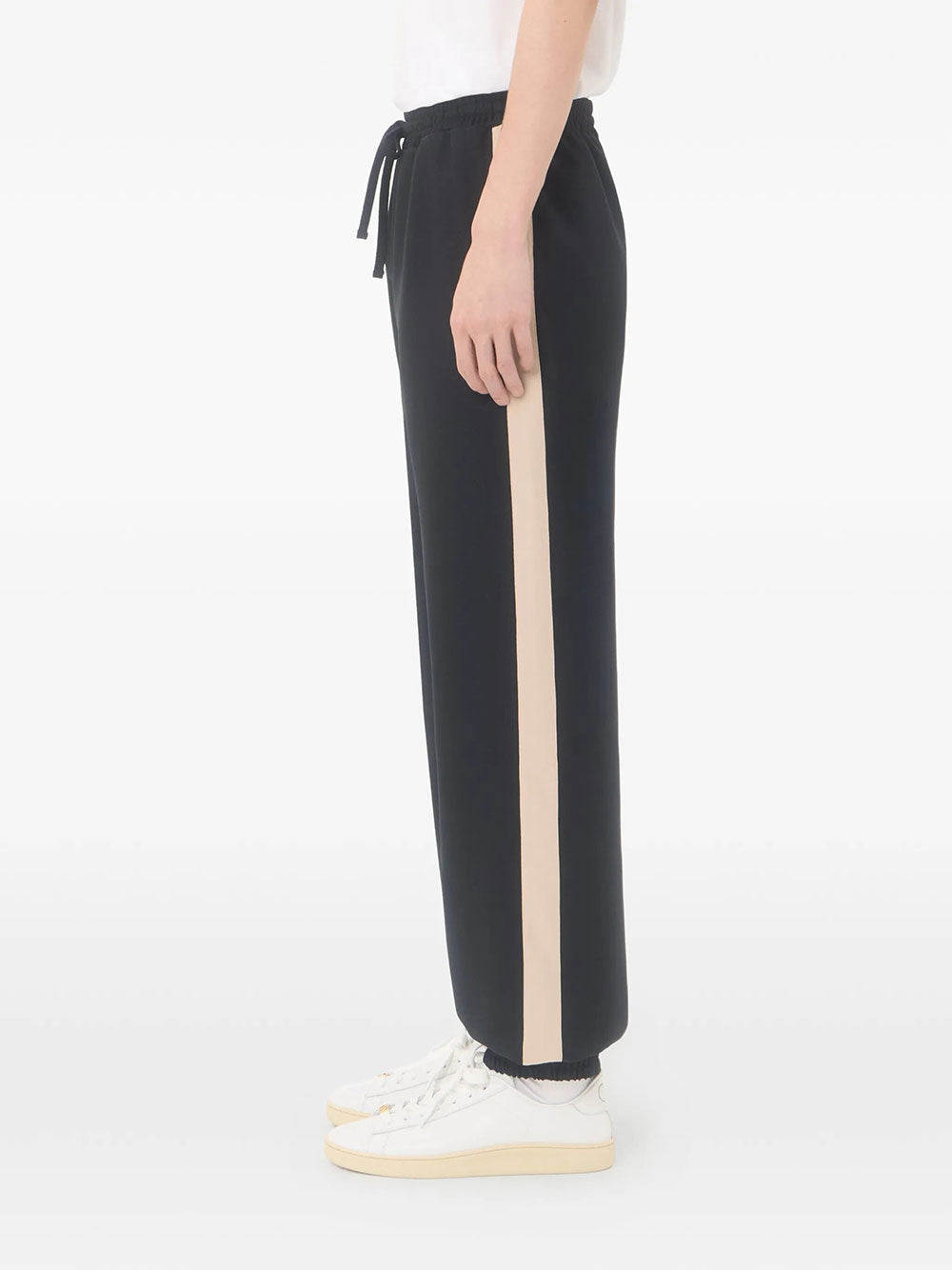 Valentino Garavani Men Valentino Nylon Trousers With Vgold
