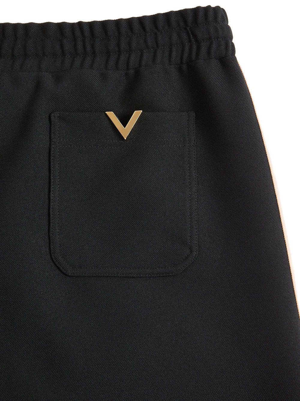 Valentino Garavani Men Valentino Nylon Trousers With Vgold