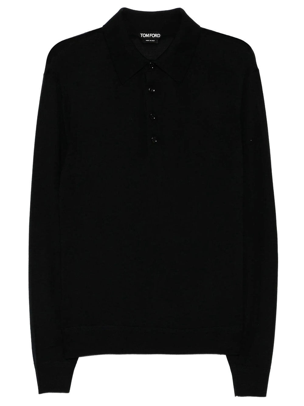 Tom Ford Men Wool Knitted Polo